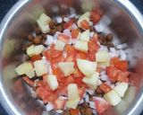 A picture of step 3 of Chana Chat.