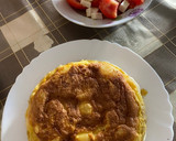 Foto del paso 6 de la receta: Tortilla rellena light y rápida (truco) y gordita y esponjosa