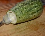 Foto del paso 1 de la receta: Zapallo zucchini relleno (Cuza)