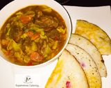 A picture of step 14 of Sinasir Paired with Vegetables soup.