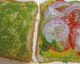 A picture of step 3 of Masala Sandwich.