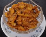 A picture of step 3 of Tangy Aam launj.