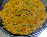 A picture of step 2 of Methi Thepla.