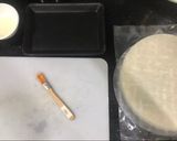 A picture of step 4 of Bánh cuốn Using Spring Roll Wrappers.