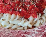 Foto del paso 3 de la receta: Salsa de tomate 🍅 tipo Filetto sin azúcar 🍝