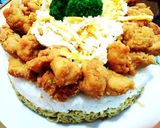 Foto langkah ke 6 dari resep Kue Ulang Tahun Indomie.