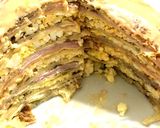 Foto del paso 4 de la receta Torre de panqueques salada 🥞