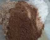 A picture of step 2 of Chocos pine delight.