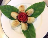 Hình bước làm 5 của món Bánh nếp nướng chay