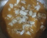 A picture of step 4 of Paneer Butter Masala.