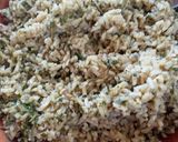 Foto del paso 3 de la receta: Arroz al pesto
