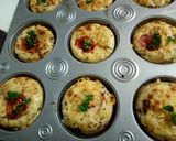 A picture of step 9 of Pizza muffins#festivecontest_Kisumu.
