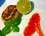 A picture of step 5 of Thai Fishcakes.
