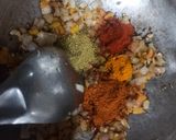 A picture of step 3 of Cluster beans(gavarfali) ki sabji.