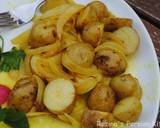 Dupiazeh sibzamini دوپیازه سیب زمینی یا دوپیازه آلو recipe step 13 photo