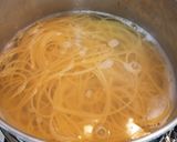 Foto del paso 1 de la receta Espaguetis con champiñones a la crema