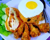 รูปขั้นตอนการทำที่ 5 ของ ข้าวผัดอเมริกัน