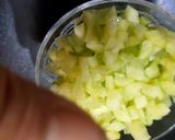 A picture of step 2 of Tzatziki Sauce.