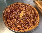 Une image de l'étape 12 de Tarte à la grenade (pâte sablée aux mandarines).