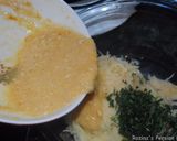 A picture of step 5 of Persian potato frittata.