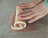 Foto langkah ke 2 dari resep Chocolate Spiral Mantau Steamed.