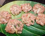 Hình bước làm 4 của món Chả thịt rau củ Eat clean