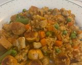 Foto langkah ke 8 dari resep Nasi goreng korea ala indah.