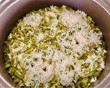 Foto del paso 4 de la receta: Arroz con tallitos de espinaca