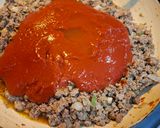 A picture of step 4 of Keto Beef Taco Skillet.