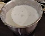 A picture of step 2 of Custered Apple Phirni.