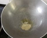 A picture of step 2 of Sabudana.