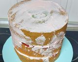 Foto del paso 5 de la receta: Tarta vegana con bizcocho de vainilla