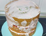 Foto del paso 5 de la receta: Tarta vegana con bizcocho de vainilla