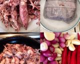 Foto langkah ke 1 dari resep Pedesan Cumi Asin Telur.