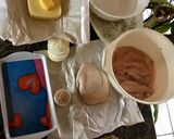 Sajttal-sonkával töltött csirkemell recept fázis 1 fotója