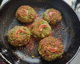 A picture of step 5 of Harabhara Kebab.