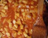 Foto del paso 9 de la receta: Gorditas rellenas de papas en salsa roja