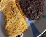 Foto del paso 4 de la receta: Omelette de espinacas y tocino