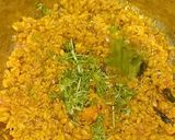 A picture of step 5 of 'Moong dal sabji'.