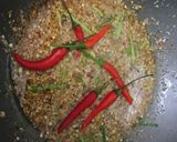 A picture of step 6 of Vietnamese Lemongrass Chicken Jerky with Lime Leaves.