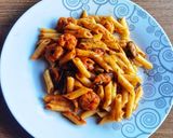 Foto del paso 7 de la receta Pasta con mejillones y gambones