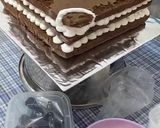 Foto langkah ke 7 dari resep Kue ulang tahun blackforest / blackforest ganache.