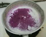 Foto langkah ke 4 dari resep Puding Lava Buah Naga Merah.