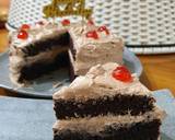 Chocolate Cake Tanpa Telur Tanpa Mikser langkah memasak 8 foto