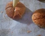 Foto langkah ke 8 dari resep Korean Garlic Cheese Bread.