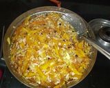 A picture of step 5 of Aam muraba.