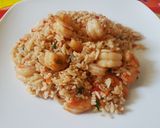 Foto del paso 4 de la receta: Arroz chaufa con langostinos