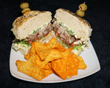 Foto del paso 2 de la receta: SANDWICH DE ARROLLADO CON PASTA DE HUEVO DURO. JON STYLE
