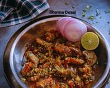 A picture of step 3 of રીંગણ મેથી નું શાક.(Rigan Methi Nu Shaak Recipe in Gujarati).