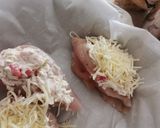 Sajtkrémes csirkemell recept fázis 3 fotója